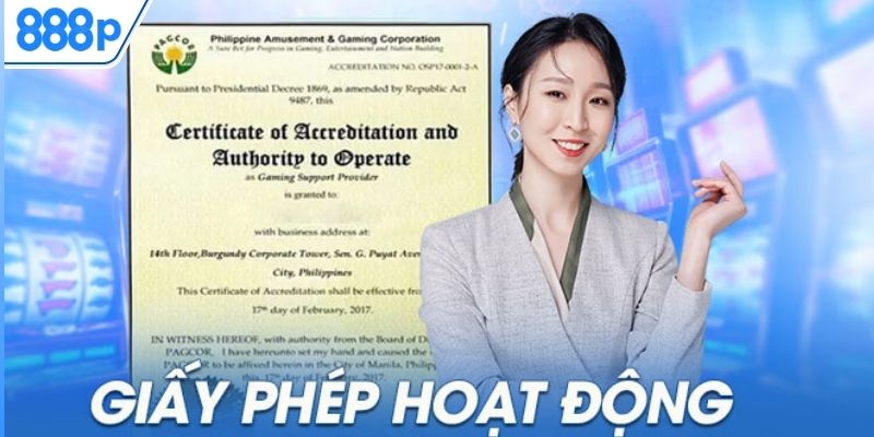 Giấy phép hoạt động